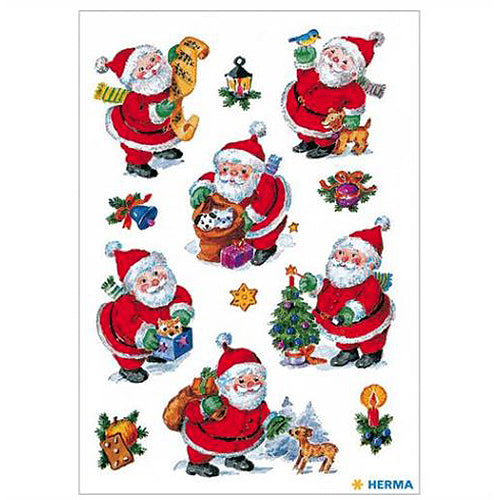 Stickers Christmas Happy Santa Claus (3888)