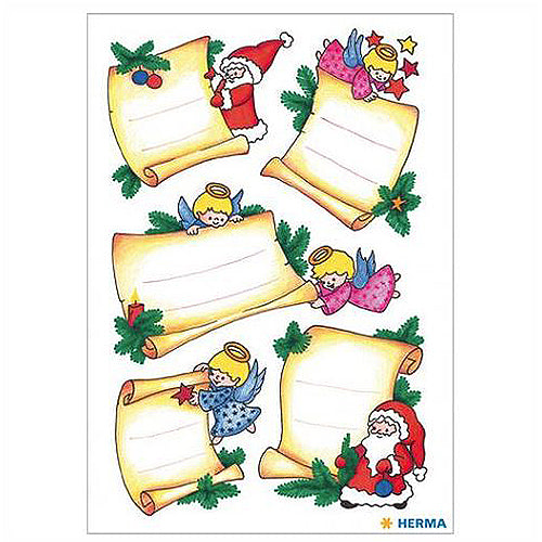 Stickers Christmas Letters, Glittery (3959)