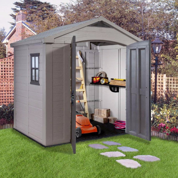 Factor 8 x 6 Shed Outdoor Shed (Free Delivery + Assembly)