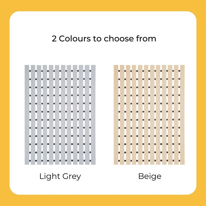 Non Slip Bathroom Floor Mat Grey
