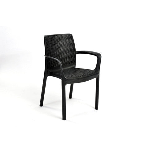 Quarter Table + 4 Bella Chair (Free Delivery)