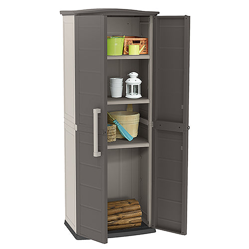 Keter Boston Outdoor Tall Storage Cabinet