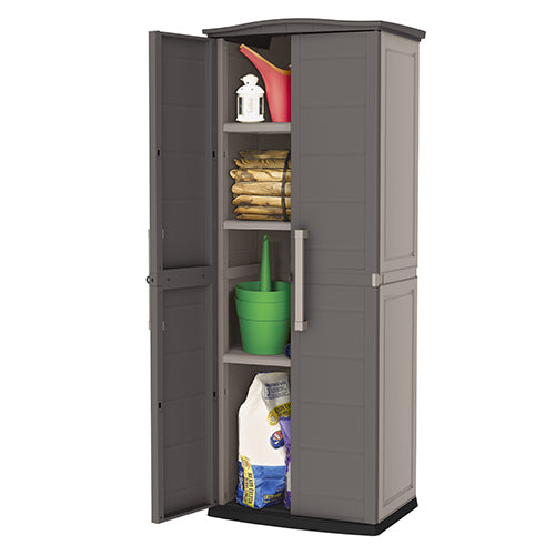 Keter Boston Outdoor Tall Storage Cabinet