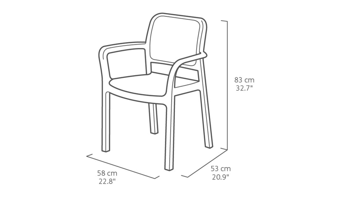 Chloe Chair Capuccino