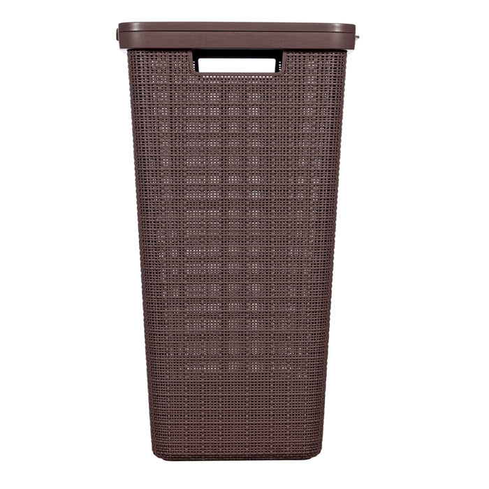 Jute Laundry Hamper 58L Peppercorn