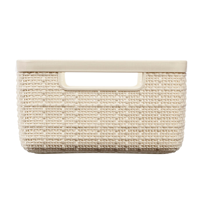 Jute Small Basket 5L Off White