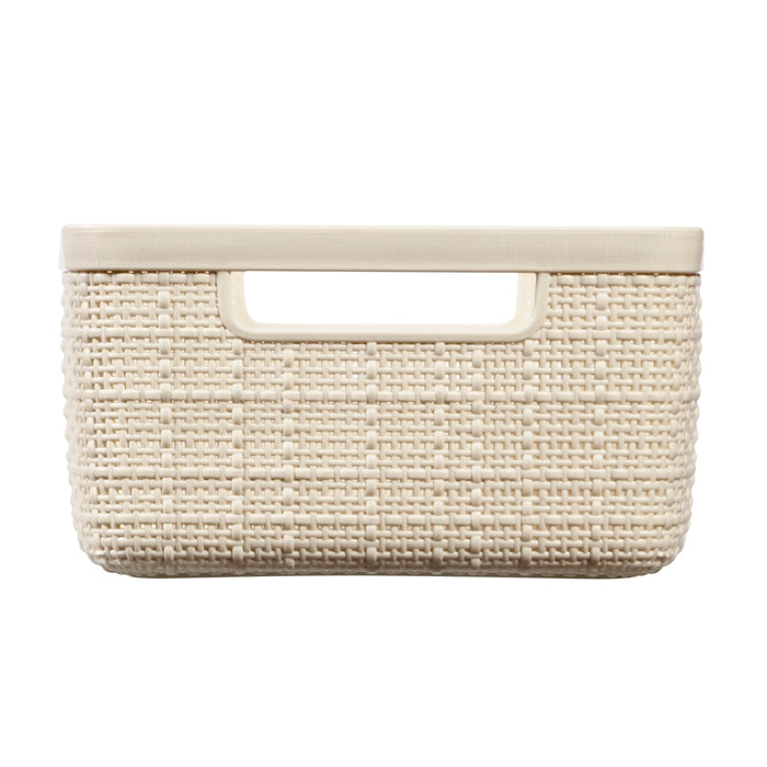 Jute Small Basket 5L Off White