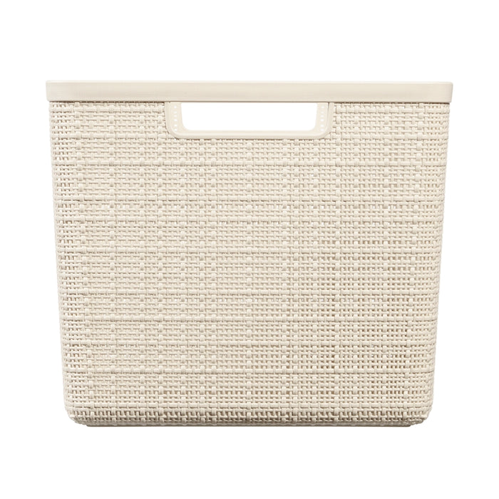 Jute Large Basket 20L Off White