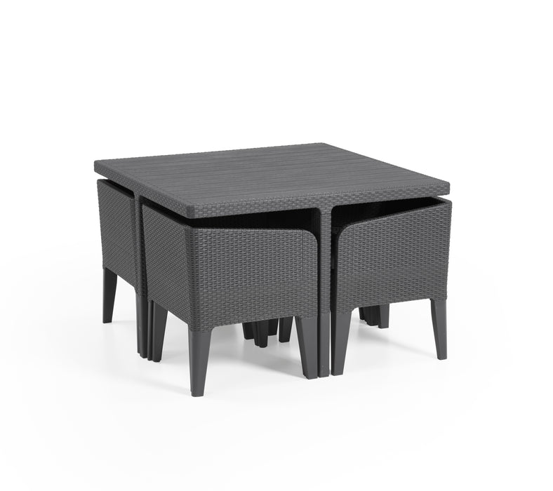 Santiago Outdoor Dining Table 5pc Set (Display Set)