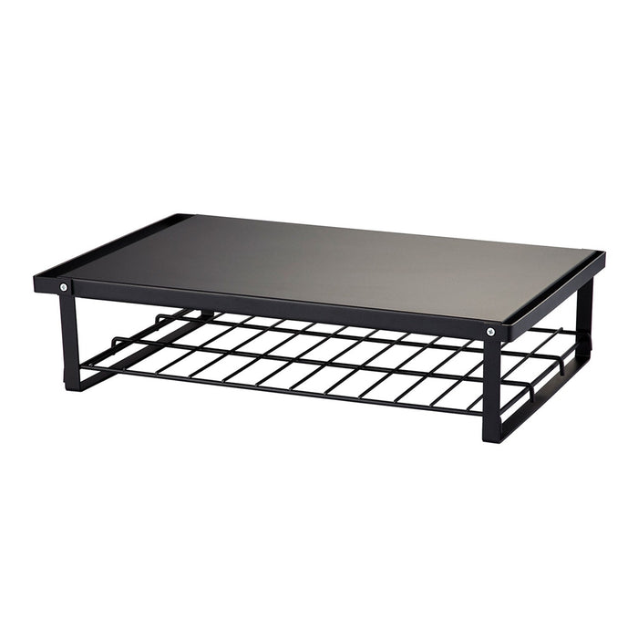 2 Tier Storage Rack Black REK-1