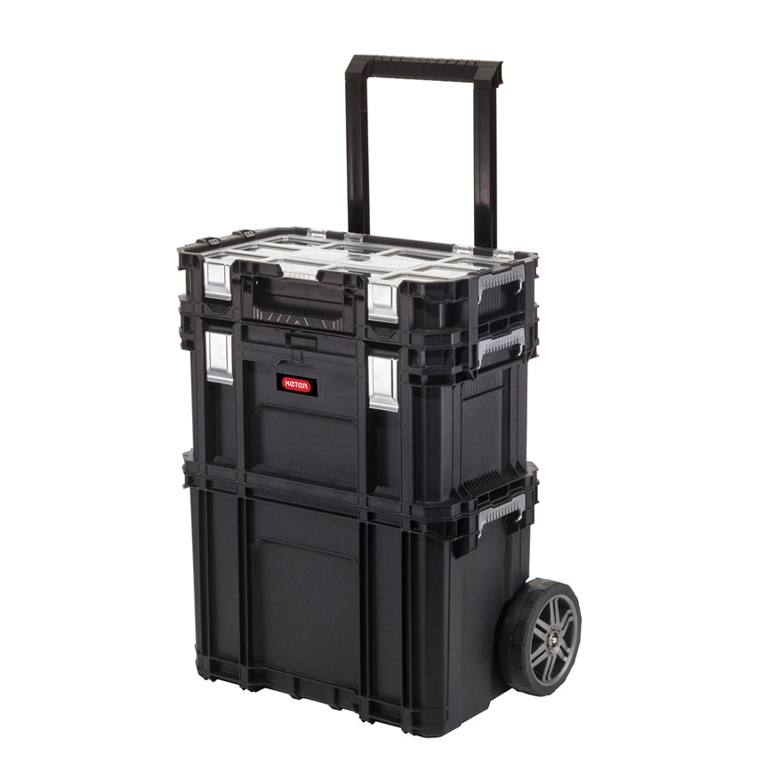 Plastic rolling clearance tool cart