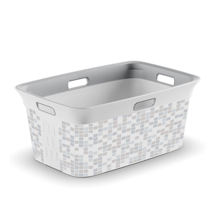 Chic Laundry Basket Mosaic 45L