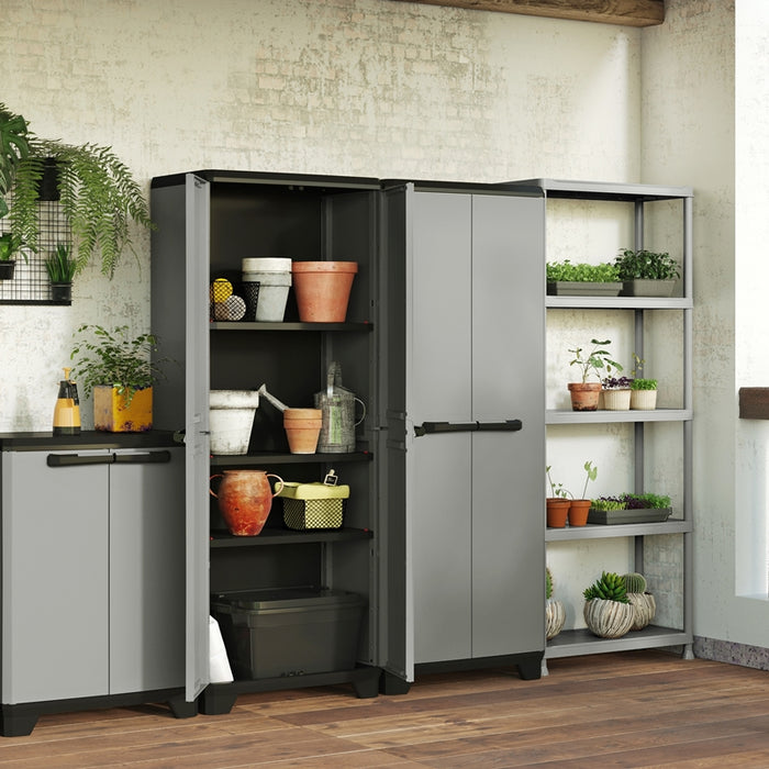 (AS-IF) Keter Planet Multipurpose Cabinet Display Set
