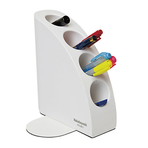 Book And Pen Stand White