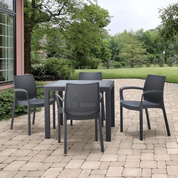 Bali Outdoor Dining Table Set