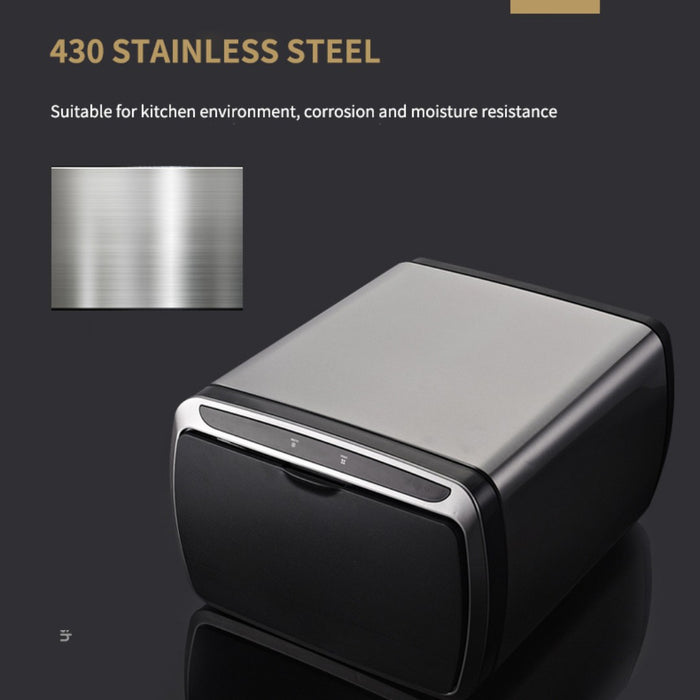 30L Stainless Steel Smart Sensor Kitchen Waste Bin