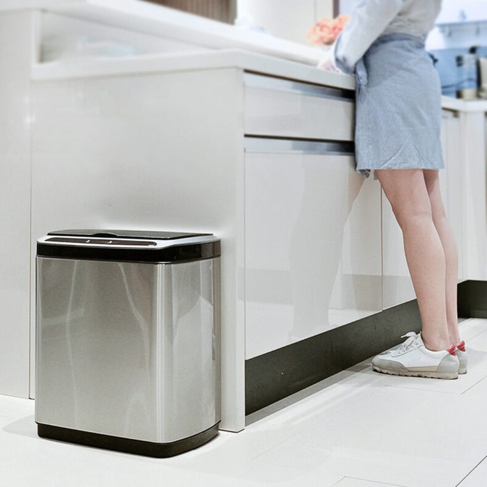 30L Stainless Steel Smart Sensor Kitchen Waste Bin