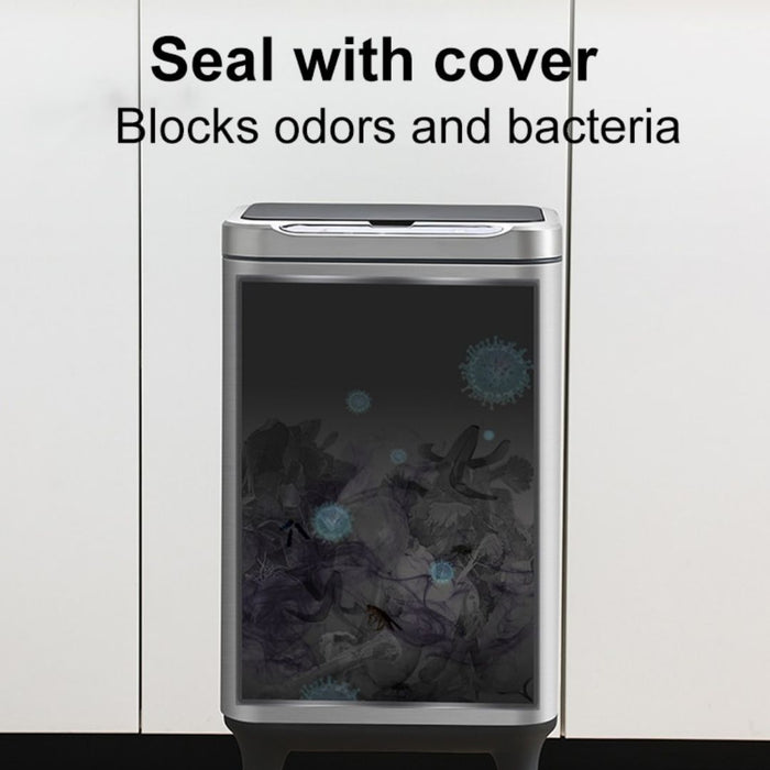 30L Kitchen Smart Sensor Bin with legs Rechargable