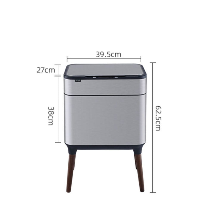 Kitchen Smart Sensor 30L Bin with legs Rechargable