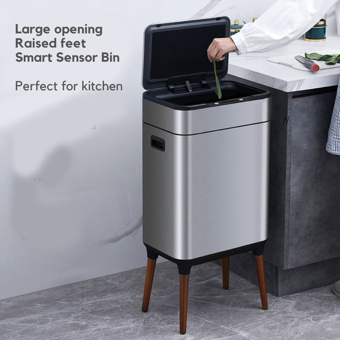 Kitchen Smart Sensor 50L Bin with legs (Rechargable)