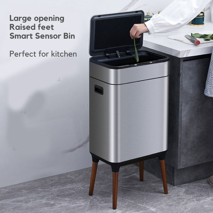 50L Kitchen Smart Sensor Bin with legs (Rechargable)