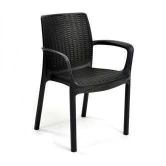 Melody Outdoor Table + 6 Bali Chairs