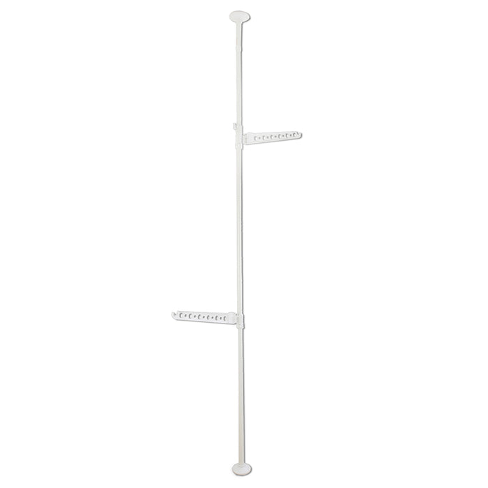 Laundry Standing Pole Rack White TMH-2