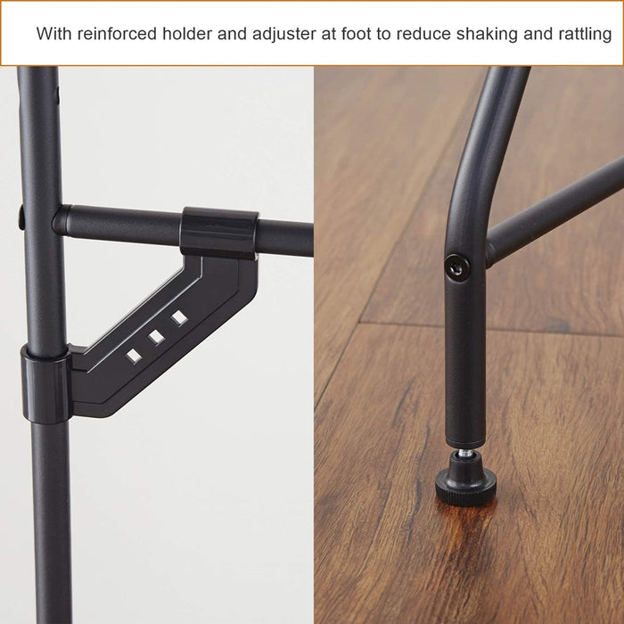 Heian shindo Slim Extendable Washing Machine Laundry Rack Black HSR-2B ...