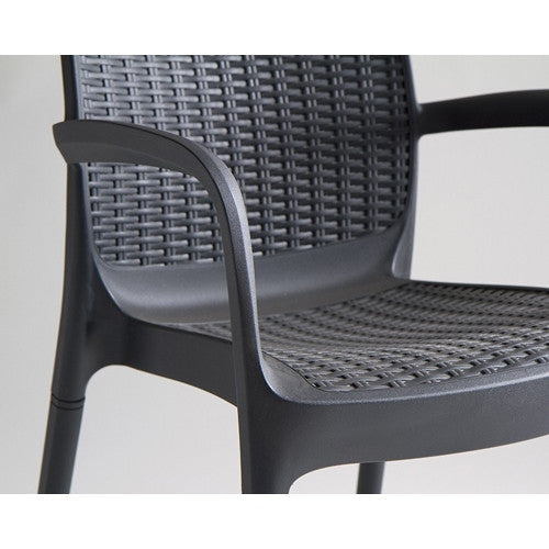 Quarter Table + 4 Bella Chair (Free Delivery)