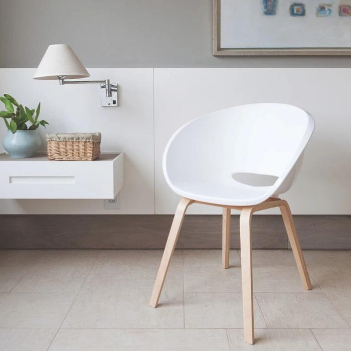Elena Wood Base Chair