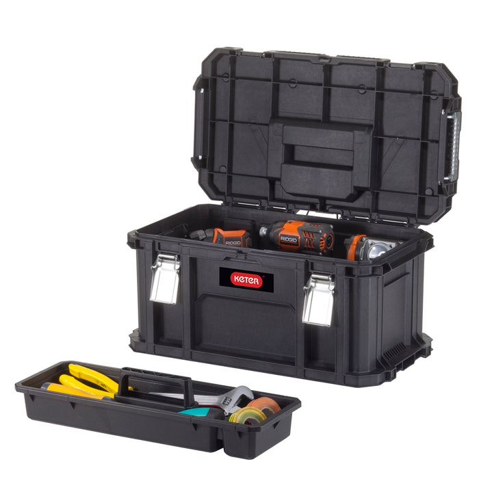 Connect Rolling Tool Storage System Black