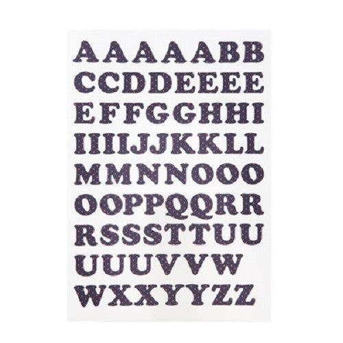 Alphabet Sticker Dot