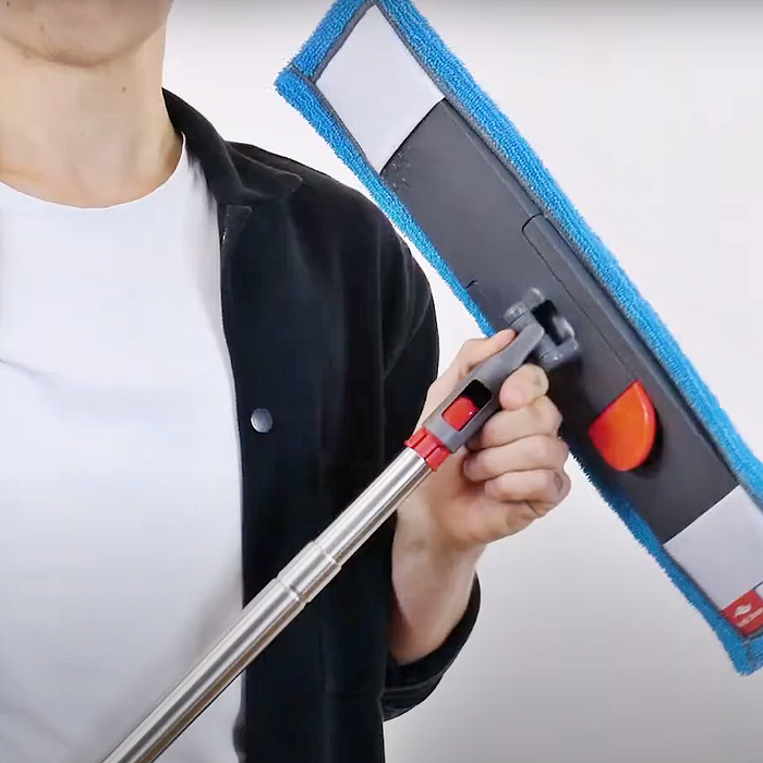 Nordic Telescopic Mop Handle 90-160cm Stainless Steel