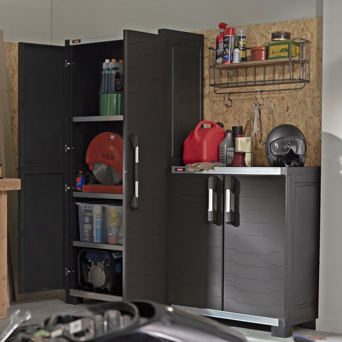 Keter XL Garage Utility Tall Cabinet