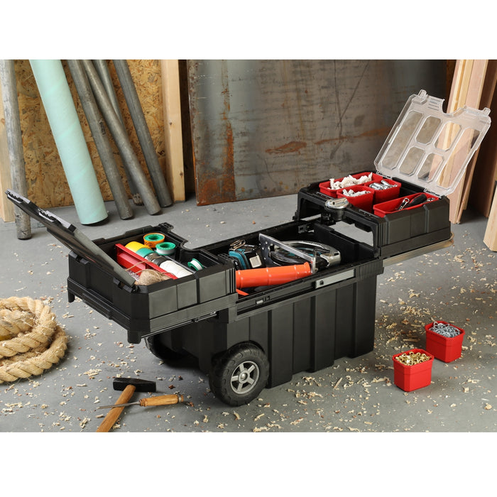 Master Loader Rolling Tool Box 24" Black