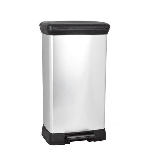 Curver Deco Soft Close Pedal Bin Rectangle 50L