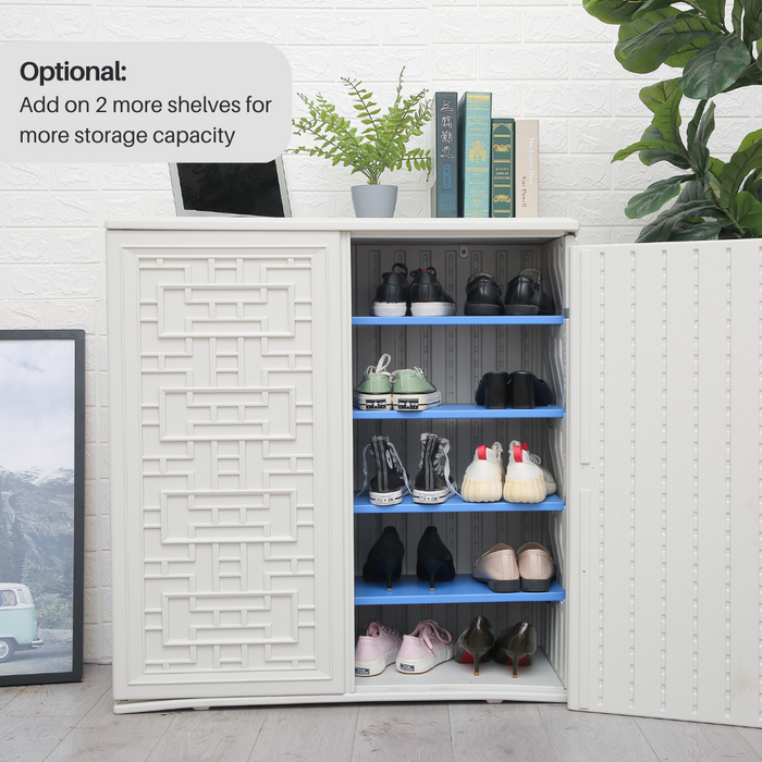 Outdoor shoe storage waterproof shop
