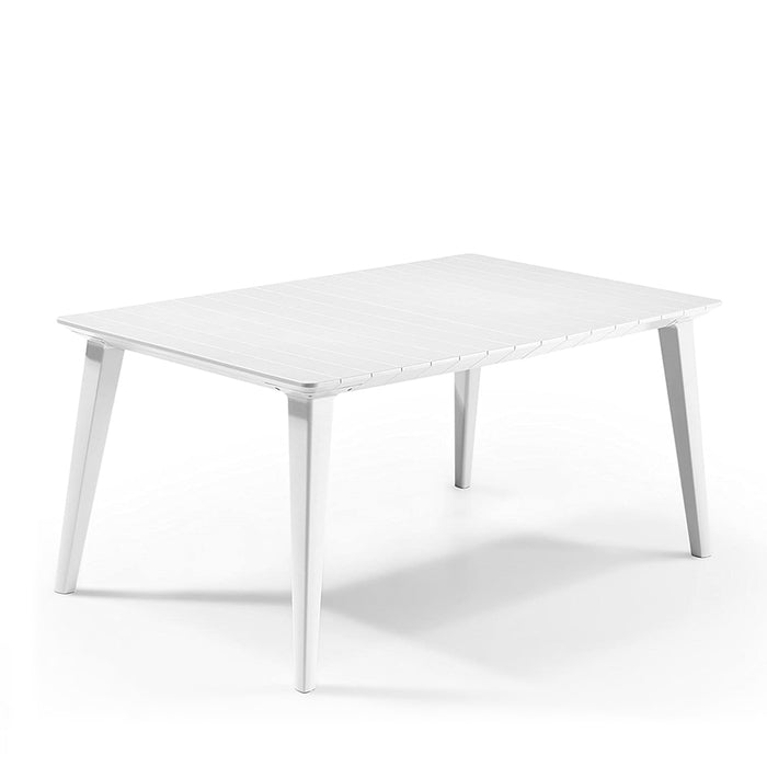 Lima Dining Table 160cm + 4 Tisara Chair Set White