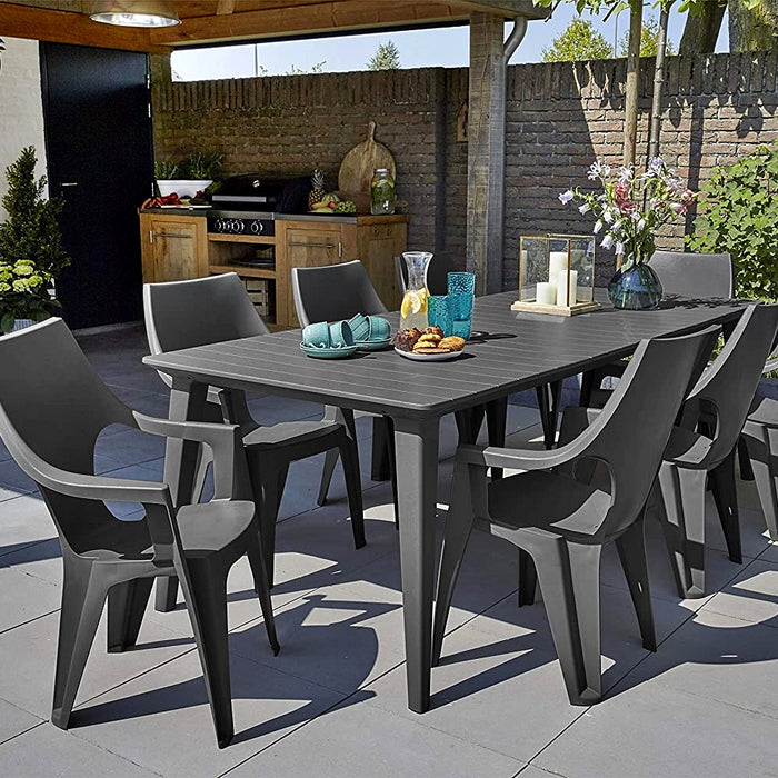 Lima Long Table Graphite