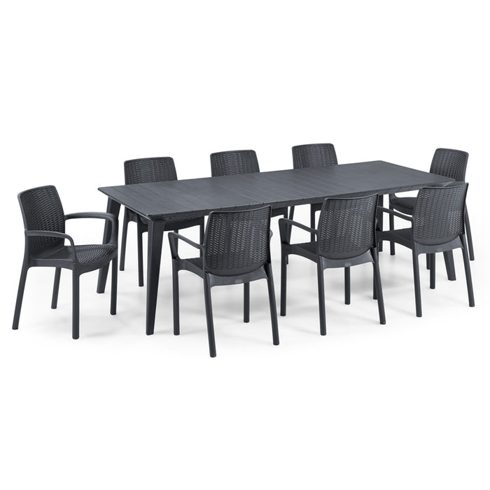 Lima Long Table Graphite