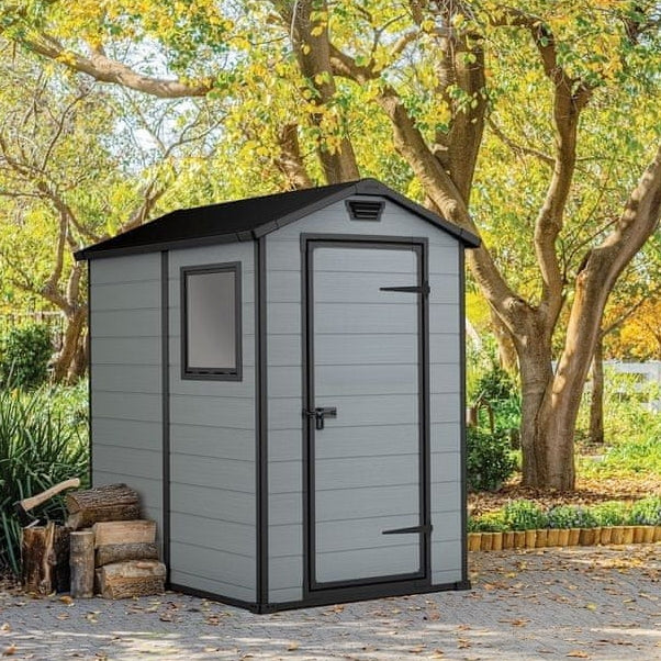 Lineus 4 x 6 Outdoor Storage Shed (Free Delivery + Assembly)