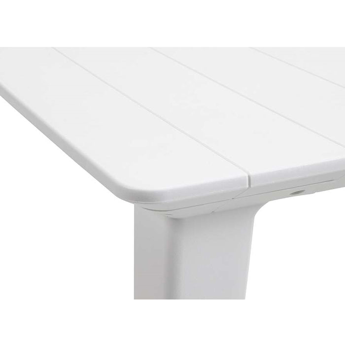 Lima Dining Table 160cm + 4 Tisara Chair Set White