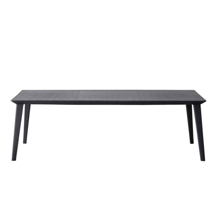 Lima Long Outdoor Dining Table Graphite 240cm