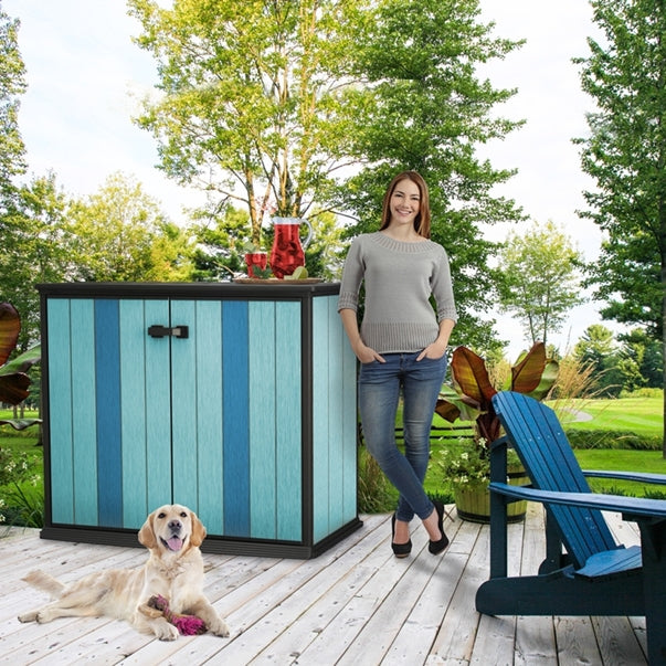 Patio Store Horizontal Storage Shed